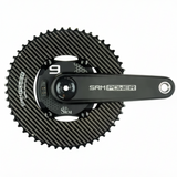 SRM - Origin Road Cybrei Carbon Dub Rechargeable Powermeter PM9 Flat Lip w/o chainring