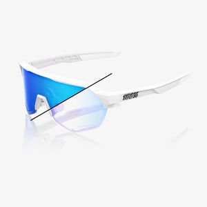 100% - Bastille Blue Mirror Photochromic Lens