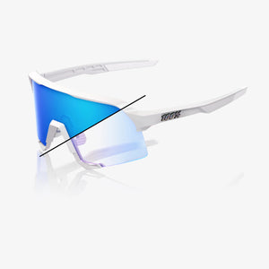 100% - Bastille Blue Mirror Photochromic Lens