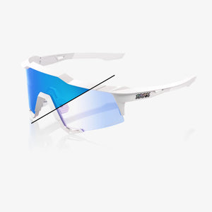 100% - Bastille Blue Mirror Photochromic Lens