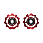 Ceramicspeed  Pulley Wheels for Campagnolo 11s red