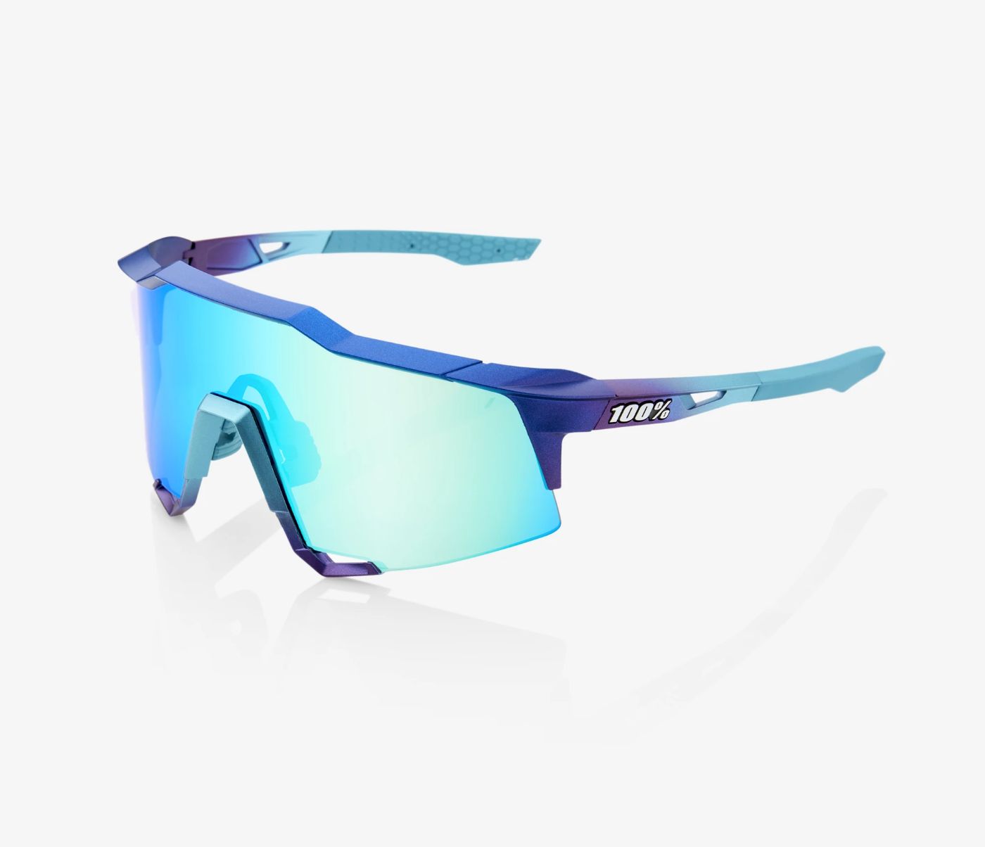 Matte Matallic Into the Fade Blue Topaz Multilayer Mirror Lens