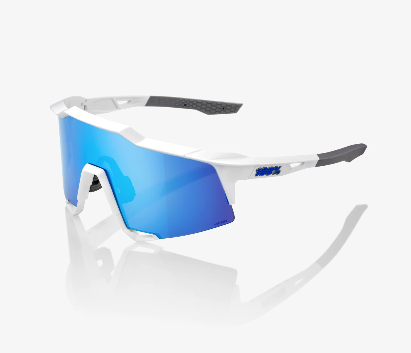 Matte White HiPER® Blue Multilayer Mirror Lens